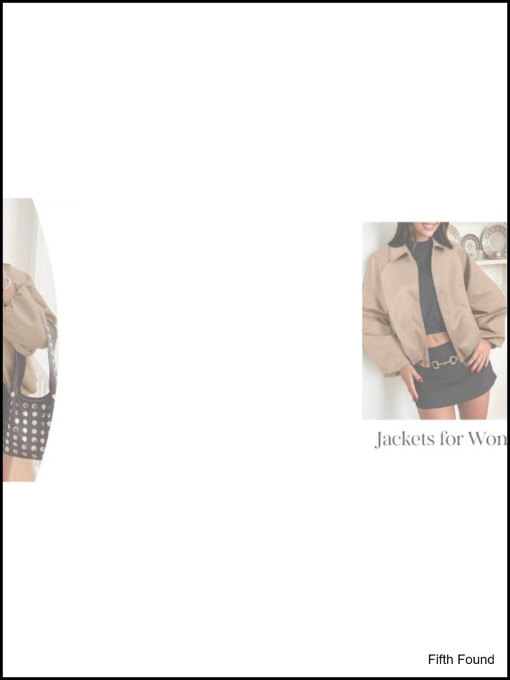 Women's Casual Long Sleeve Zipper Up Jacket Loose Fit with Pockets - Picture 6 of 6